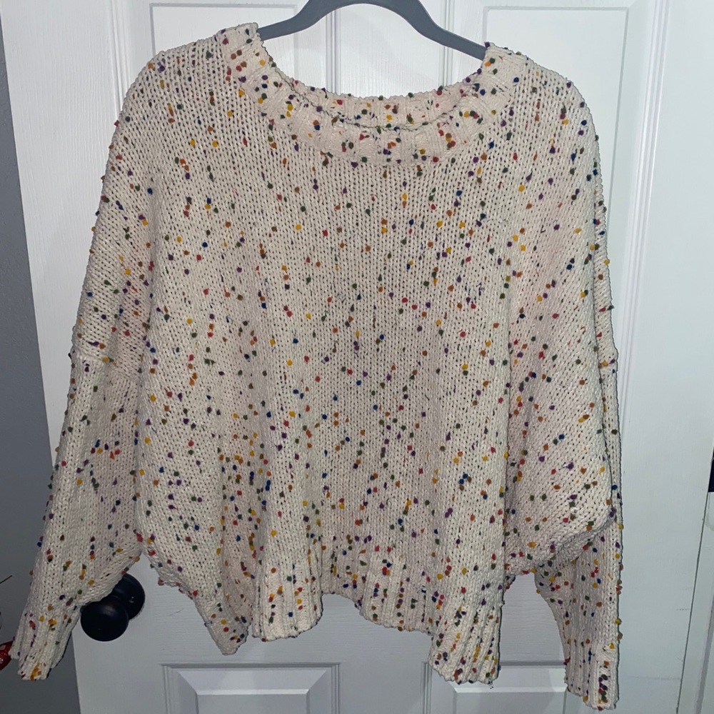 Cream, Confetti Boutique Sweater